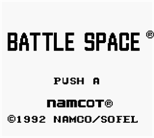 Battle Space - Screenshot - Game Title Image
