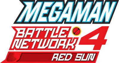 Mega Man Battle Network 4: Red Sun - Clear Logo Image