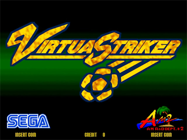 Virtua Striker - Screenshot - Game Title Image