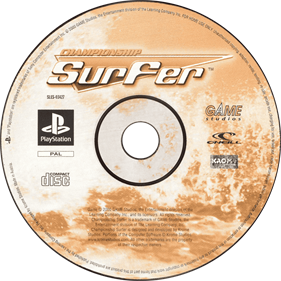 Championship Surfer - Disc Image