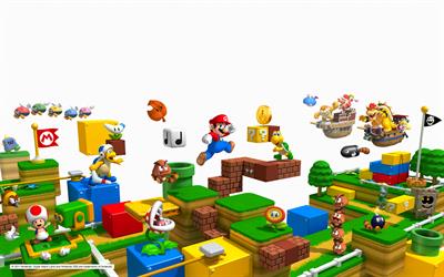 Super Mario 3D Land - Fanart - Background Image