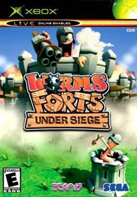 Worms Forts: Under Siege - Box - Front Image