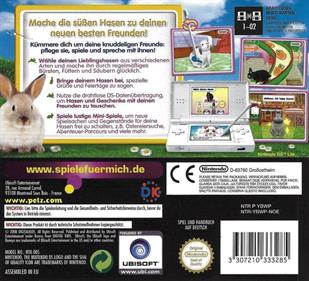 Petz Bunnyz - Box - Back Image