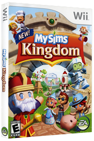 MySims Kingdom - Box - 3D Image