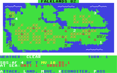 Falklands 82 - Screenshot - Gameplay Image