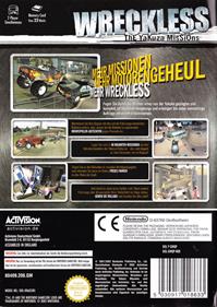 Wreckless: The Yakuza Missions - Box - Back Image