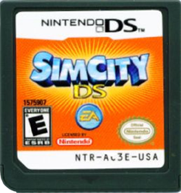 SimCity DS - Cart - Front Image