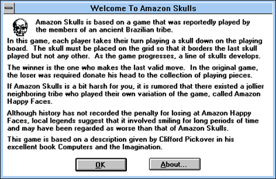 Amazon Skulls - Screenshot - Game Title Image
