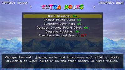 Super Mario 64 Plus - Screenshot - Game Select Image