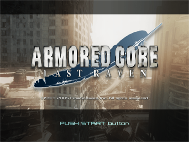 Armored Core: Last Raven - Screenshot - Game Title Image