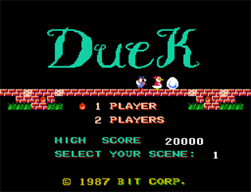 Duck Maze - Screenshot - Game Title Image