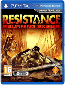 Resistance: Burning Skies - Box - Front - Reconstructed Image