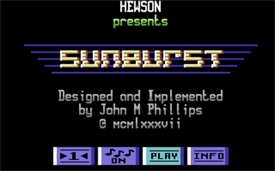 Sunburst - Screenshot - Game Title Image