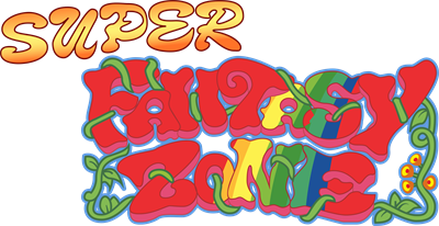 Super Fantasy Zone - Clear Logo Image