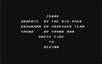 Zynax - Screenshot - Game Title Image