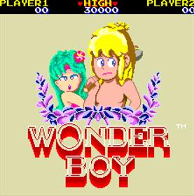 Wonder Boy - Screenshot - Game Title Image