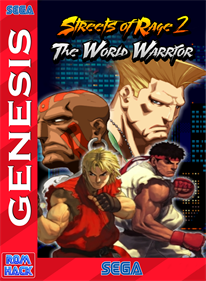 Streets of Rage 2: The World Warrior: Special Air Combo Edition - Fanart - Box - Front Image