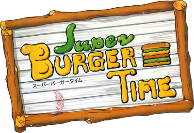 Super Burger Time - Clear Logo Image