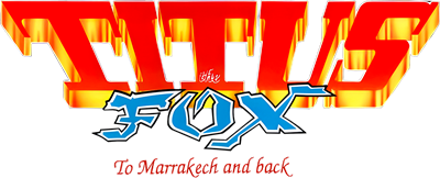Titus the Fox: To Marrakech and Back - Clear Logo Image