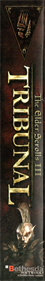 The Elder Scrolls III: Tribunal - Box - Spine Image