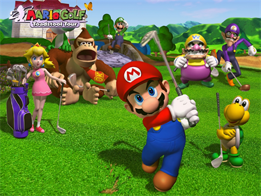 Mario Golf: Toadstool Tour - Fanart - Background Image