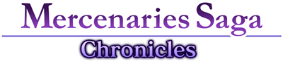 Mercenaries Saga Chronicles - Clear Logo Image