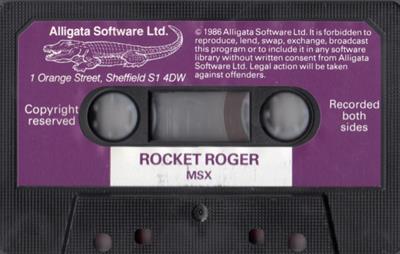 Rocket Roger - Cart - Front Image