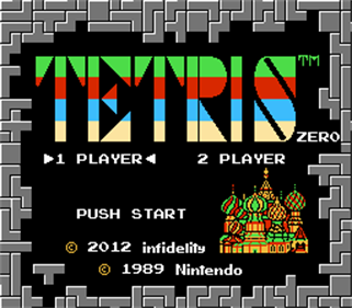 Tetris Zero - Screenshot - Game Title Image