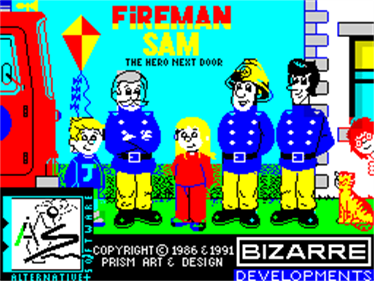 Fireman Sam - Screenshot - Game Title Image