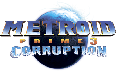 Metroid Prime 3: Corruption - Clear Logo Image