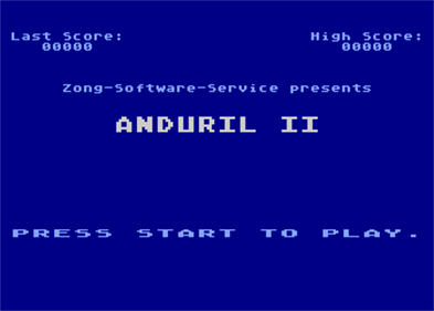 Anduril II  - Screenshot - Game Title Image