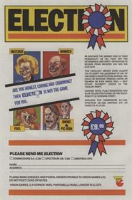 Election - Advertisement Flyer - Front Image