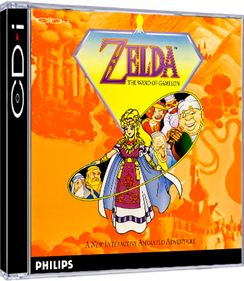 Zelda: The Wand of Gamelon - Box - 3D Image