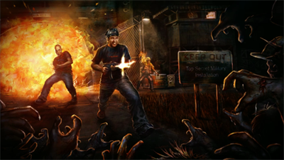 Zombie Apocalypse: Never Die Alone - Fanart - Background Image