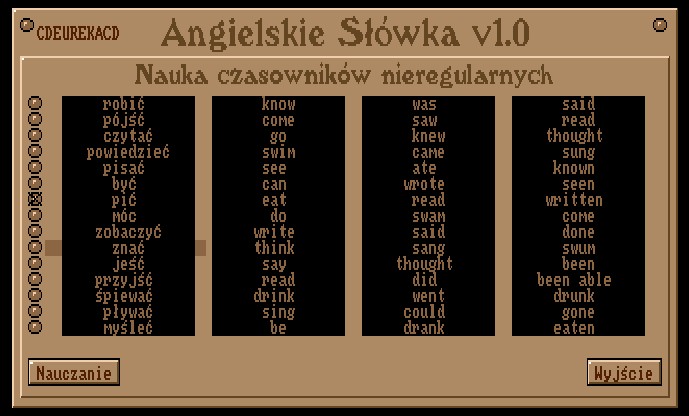 Angielskie Slowka