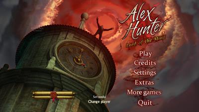 Alex Hunter: Lord of the Mind - Screenshot - Game Title