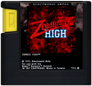 Zombie High - Fanart - Cart - Front Image