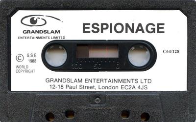 Espionage: The Computer Game - Cart - Front Image