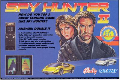 Spy Hunter II - Advertisement Flyer - Front Image