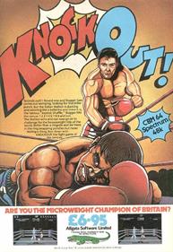 KnockOut! - Advertisement Flyer - Front Image