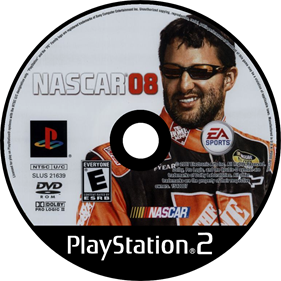 NASCAR 08 - Disc Image