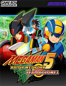 Mega Man Battle Network 5: Team Colonel - Fanart - Box - Front Image