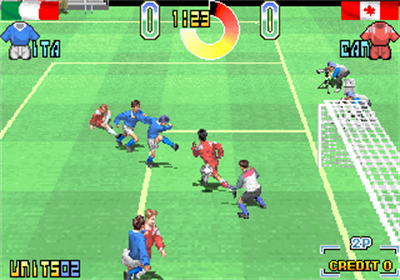 Taito Power Goal - Screenshot - Gameplay Image