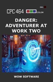 Danger: Adventurer at Work Two - Fanart - Box - Front Image