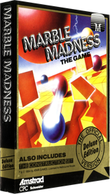 Marble Madness Deluxe Edition - Box - 3D Image