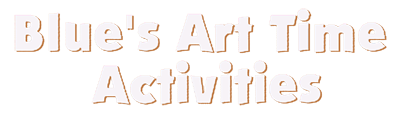 Blue's Art Time Activities - Clear Logo Image