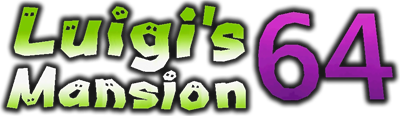 Luigi's Mansion 64 - Clear Logo Image