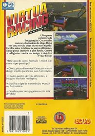 Virtua Racing Deluxe - Box - Back Image