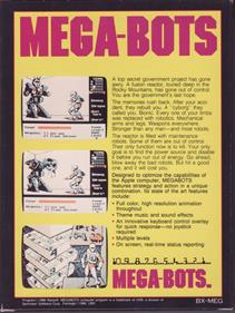 Mega-Bots - Box - Back Image