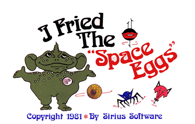 Space Eggs - Advertisement Flyer - Front Image